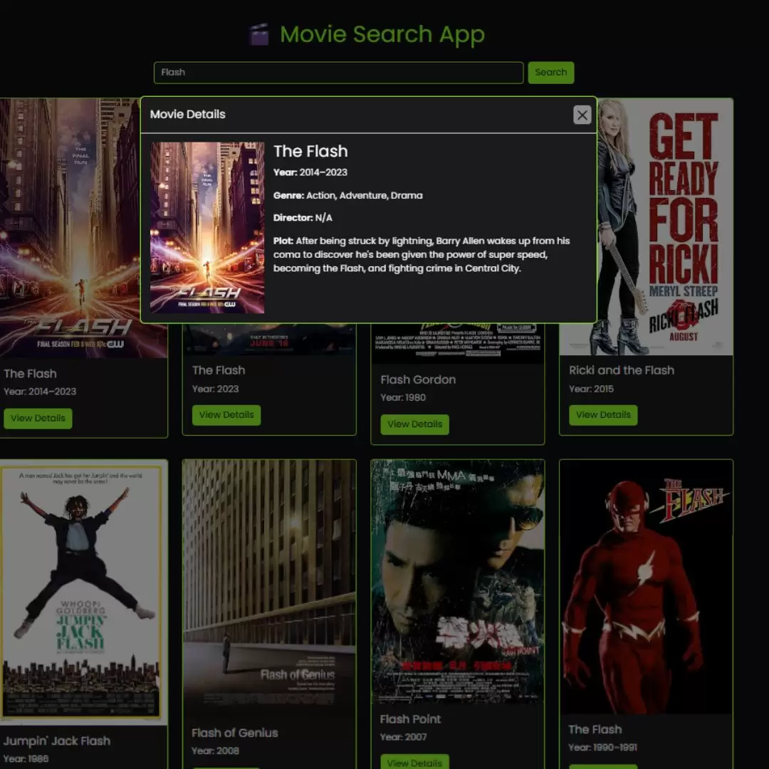 Movie Search App preview